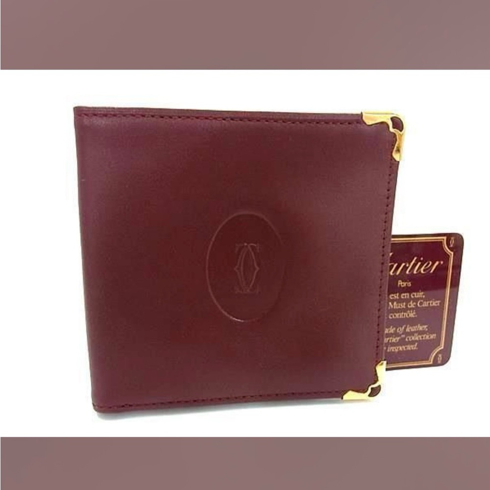 Cartier Brown and Gold Key Holder Luxurious Accessory